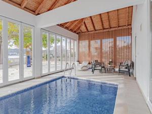 Villa One Step to Beach with Indoor Pool