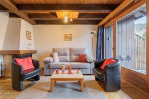 Appartements Duplex du Moulin - Parking et terrasse : photos des chambres