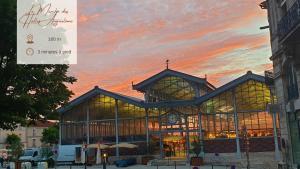 Grand T3 rue piétonne bureau et terrasse