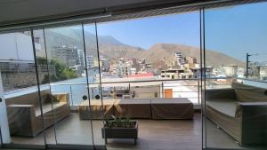 Little Oasis in Lima penthouse with pool, Grill, nice view, gated community