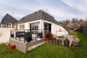 Maisons de vacances Maison Guidel plage - Vue mer : photos des chambres