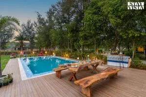 StayVista at Barton Estate with Outdoor Pool - Manesar - Machhrauli