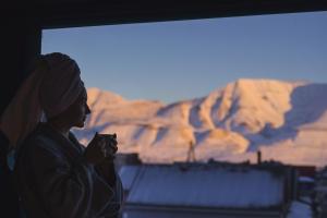 Standard Double Room Separate Building  room in Svalbard Hotell | Polfareren