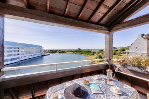 Appartement vue mer à 400m de la plage du Fogeo