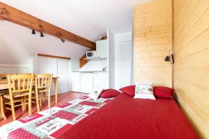 Appartements A 200m des pistes de ski, appartement pour 4 : photos des chambres