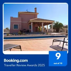 Villa Flo - very large, cheerful villa with private pool and garden - Arboleas