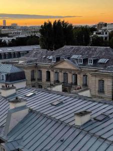 Beautiful apartment terrace Invalides and fireplace