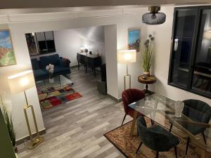 Duplex coloré et lumineux