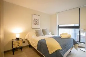 Central Studio Steps from Santa Ana Metro Station - Estación Mapocho