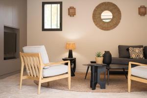 Villas Stone villa with heated pool in Gordes : photos des chambres