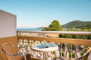 Twin Sea View room in Messonghi Beach Holiday Resort