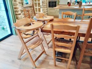 Maisons de vacances Riantec- Ti Gwenvael - Grande Maison avec Baby Foot et Terrain Clos : photos des chambres