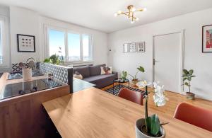 Cozy flat balcony panoramic view 5m metro B