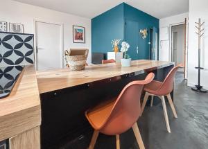 Cozy flat balcony panoramic view 5m metro B