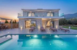 Kefalonia Stone Villas - Villa Petros Kefalonica - 特拉佩扎奇