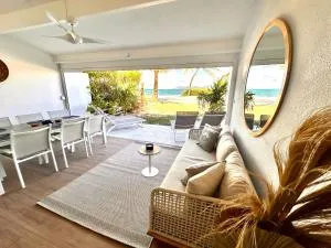 Nouveau La Caribéenne sur la plage Villa 2 bedrooms 2 baths piscine tennis plage - Baie Nettle