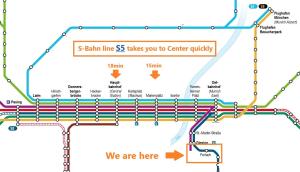 LTA Apartment München Süd No3 Friends & Family