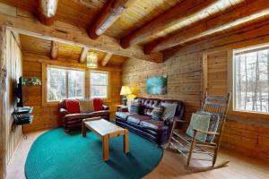 Twin View Log Home