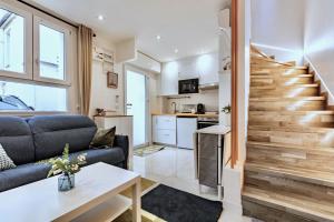 Appartements Jolie Maison Neuve literie haute qualite 3-6 pers - 35 min de Paris centre : photos des chambres