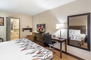 Standard Room with One Double Bed Disability Access Smoke Free room in Red Roof Inn Danville PA