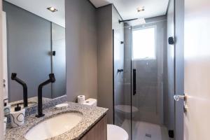 BR1 - Novo Grand Bhaus Family Brás - Metrô - Vaga de Garagem - Academia - Piscina - Espaço Kids - Acomoda 4 pessoas