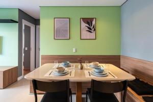 BR1 - Novo Grand Bhaus Family Brás - Metrô - Vaga de Garagem - Academia - Piscina - Espaço Kids - Acomoda 4 pessoas