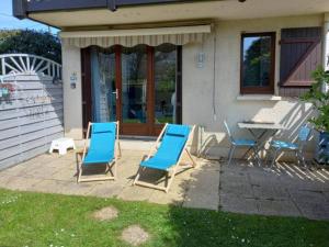 Studio avec parking à 2 pas de la plage, Merville-Franceville
