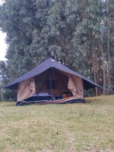 Hospedaje Guatavita cabaña tippie