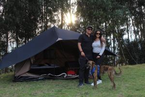 Hospedaje Guatavita cabaña tippie