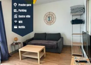 STUDIO meublé à proximité gare-Wifi - 贡托德诺加雷