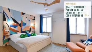 Appartements Gite See You Soon - Studio Wood : photos des chambres