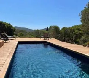 Maison de standing avec piscine vue mer Corse du sud de 6 à 14 personnes 7 chambres - 科蒂基亚瓦里