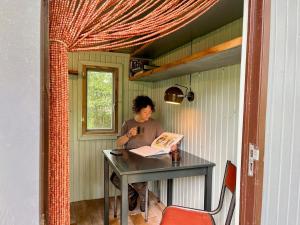 Maisons de vacances Wooden Cabin - Outdoor Kitchen - Superb Location! : photos des chambres