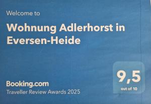 Wohnung Adlerhorst in Eversen-Heide