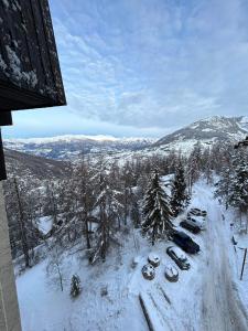 Studio 4 personnes les Orres vue sur le lac