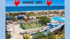 Campings LES PIEDS DANS L'EAU A PALAVAS ! Mer a 50 m ! MHome 6 Pers climatise T confort CAMPING 4 ETOILES : photos des chambres