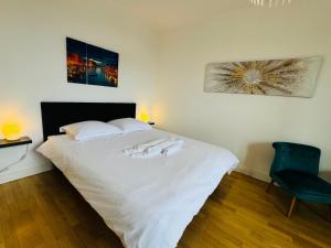 Centre-ville, parking facile,confortable