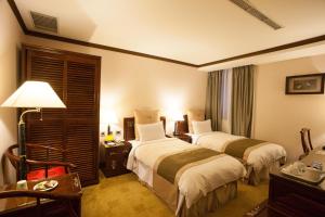 Business 2 giường đơn Không có cửa sổ (Business Twin no window)