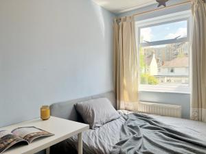 Cozy sunlit room in west London