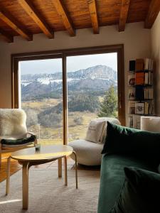 Maisons de vacances Maison montagne vue exceptionnelle En chartreuse : photos des chambres