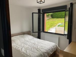 Maisons de vacances Maison avec vue mer sur les hauteurs d-Equihen-Plage : photos des chambres