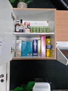 Studio with sauna near highway