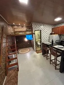 09 Kitnet super Luxo perto da praia com ar - Pontal da Barra