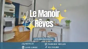 VOYAGE AU CALME à 10 Minutes du centre avec PARKING INCLUS et FIBRE, IDÉAL SOLO et PRO - 小克维伊