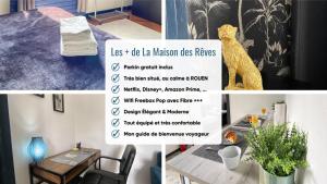 Appartements VOYAGE AU CALME a 10 Minutes du centre avec PARKING INCLUS et FIBRE, IDEAL SOLO et PRO : photos des chambres