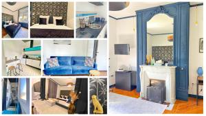 Appartements VOYAGE AU CALME a 10 Minutes du centre avec PARKING INCLUS et FIBRE, IDEAL SOLO et PRO : photos des chambres