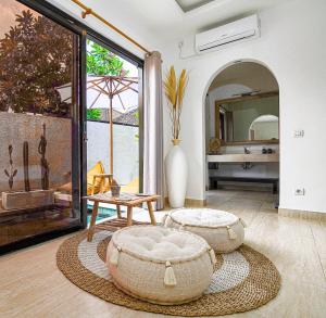 Cozy 1-Bedroom Villa Orchid with Private Pool in Canggu -Bali