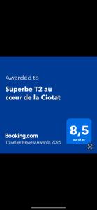 Superbe T2 au cœur de la Ciotat