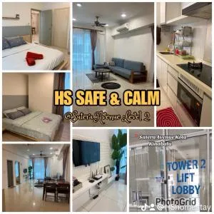 Sutera Avenue near Gleaneagle KK King Bed - 哥打京那巴鲁