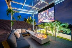 Kira Japandi Escape with Sauna & Rooftop cinema - Suan Son